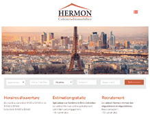 Tablet Screenshot of cabinethermon.com